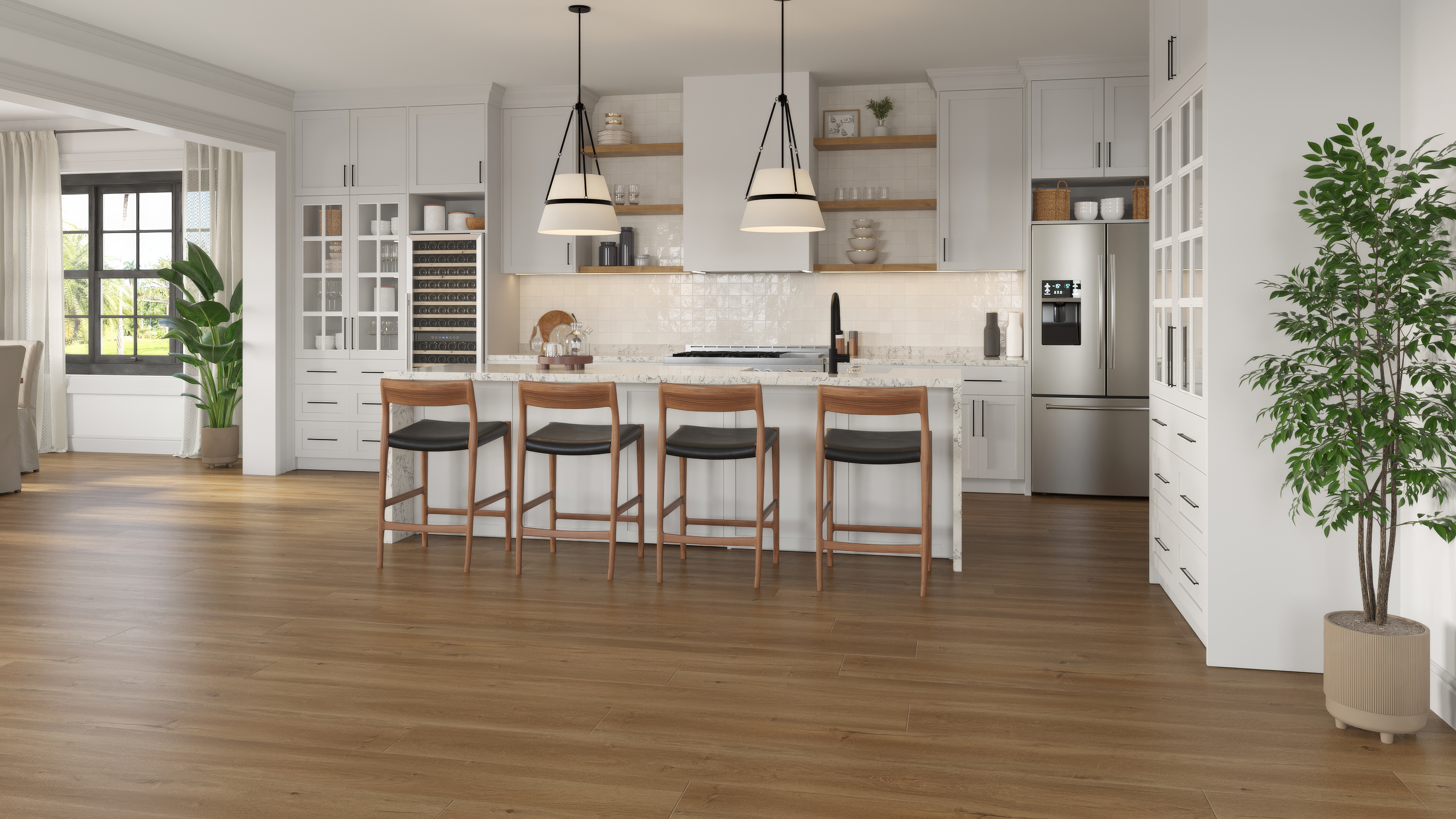 Mocha Del Mar laminate flooring - Image 1