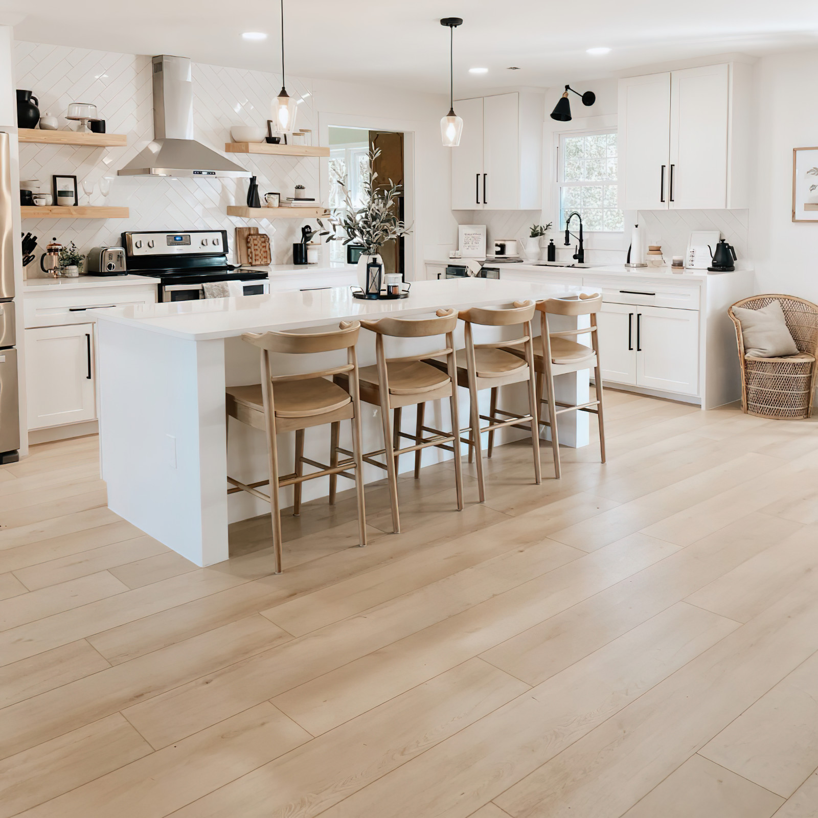 Sandbar Oak Vinyl Flooring - Image 1