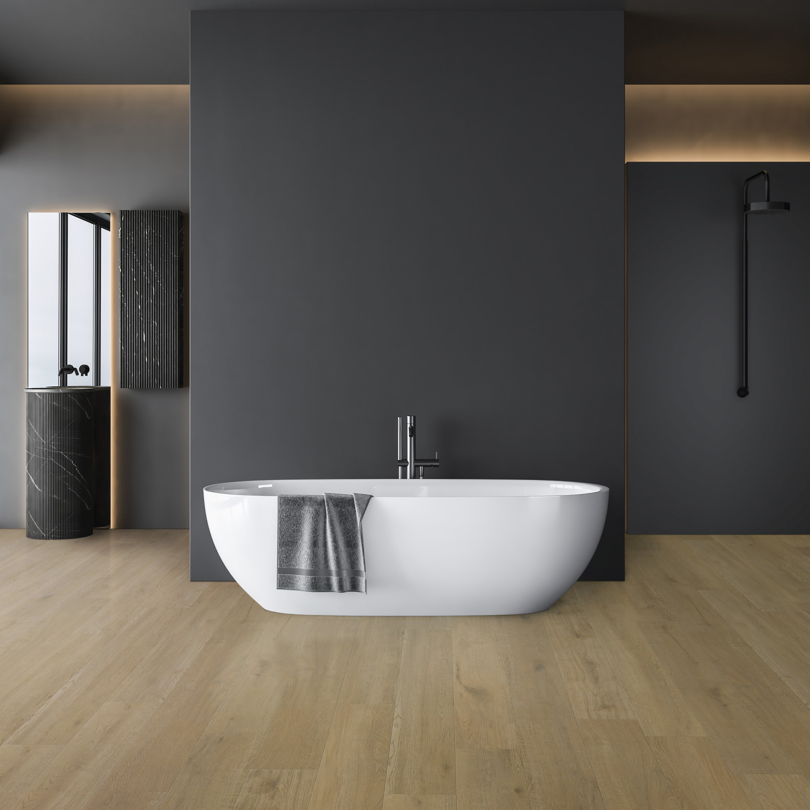 CALI Laguna Aliso Almond WPC vinyl flooring